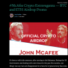 #McAfee Crypto Extravaganza â€” BTC and ETH Airdrop Promo