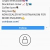 Bitcoin Mining via Instagram