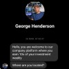 George henderson investment fraud