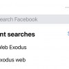 facebook ad under name Web Exodus