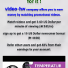 Watch videos and get paid for it